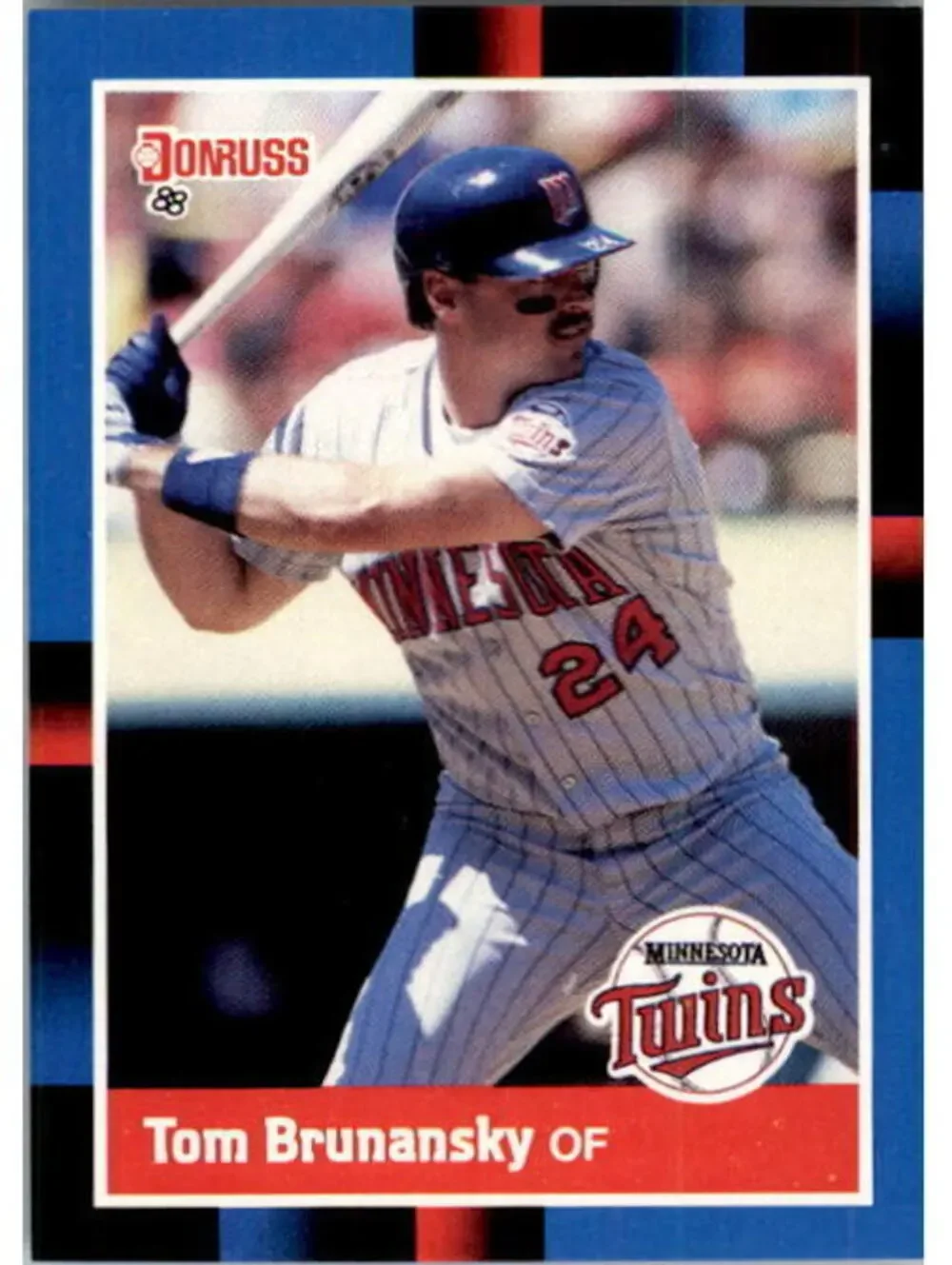 1988 Tom Brunansky Donruss Baseball Card #245